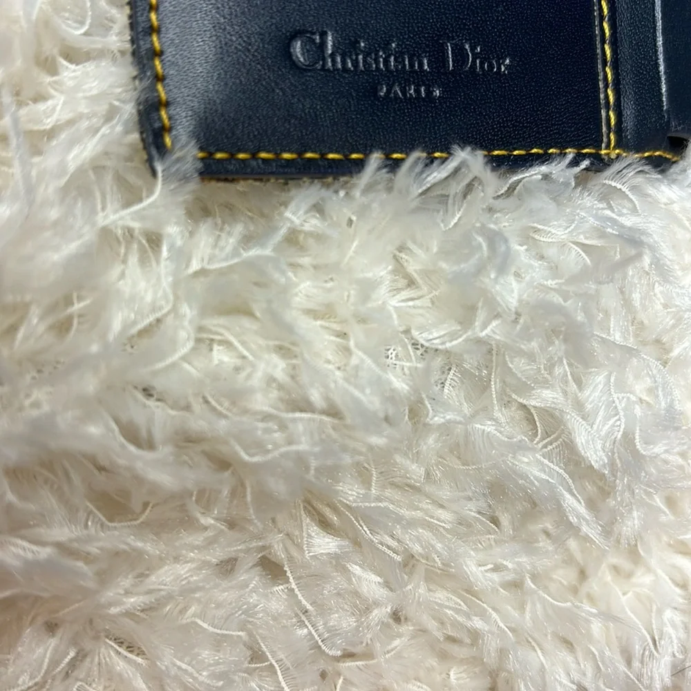 Christian Dior saddle trotter trifold wallet